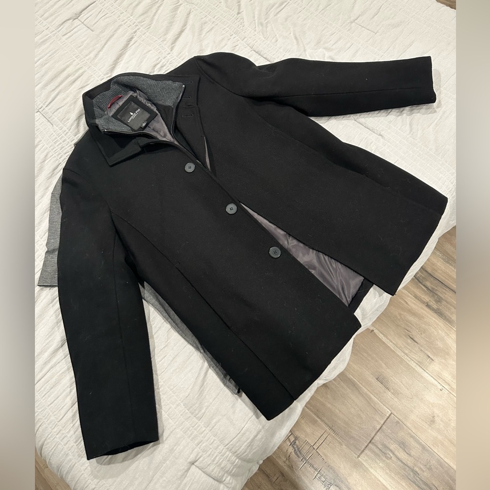 London Fog heavy wool overcoat